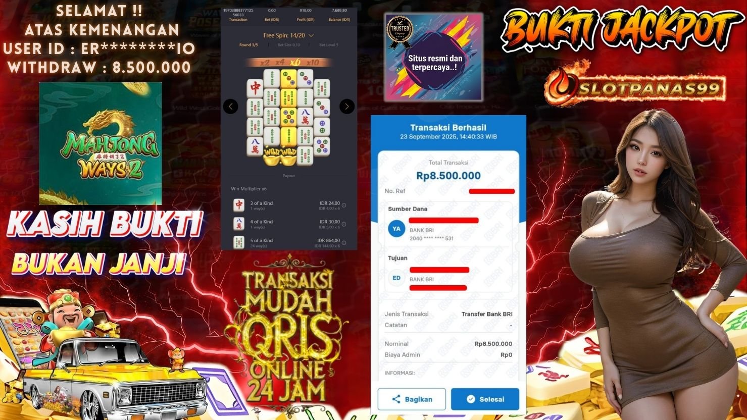 SLOTPANAS99 JACKPOT SLOT MAHJONG WAYS 2